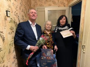 Поздравили ветеранов с Днем Победы