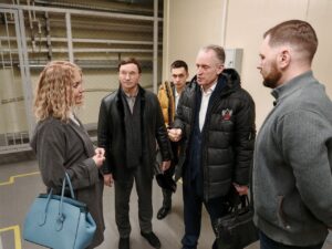 Институт с рабочим визитом посетила Заместитель генерального директора – директор Департамента специальных проектов АО «Большой Серпухов» Екатерина Геннадьевна Кодзасова